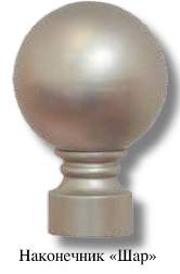 Наконечник DIY  28мм Сатин Шар  28.01.42.500