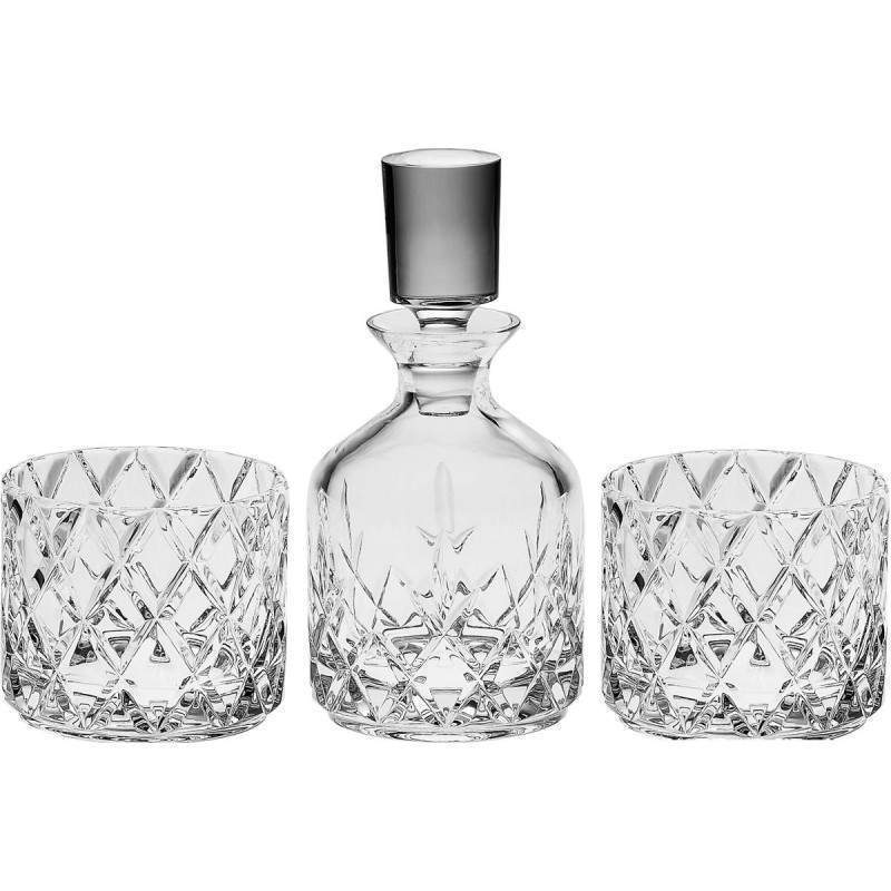 CRYSTAL BOHEMIA Штоф Minister д/виски 250мл 11037 