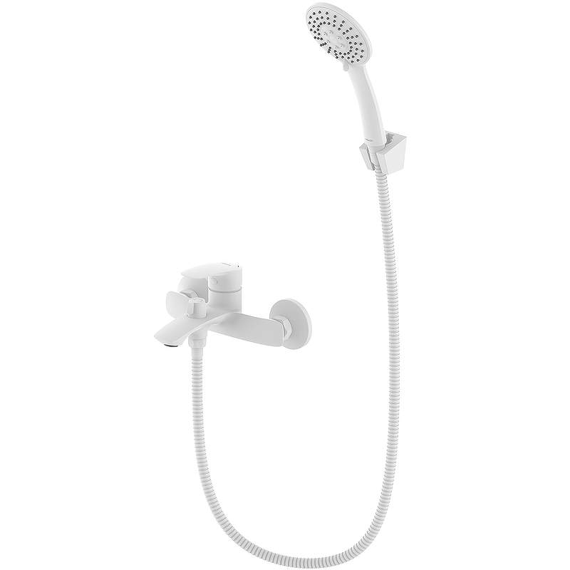 Смеситель Milardo Rora  RORWT00M02  д/ванны белый мат.