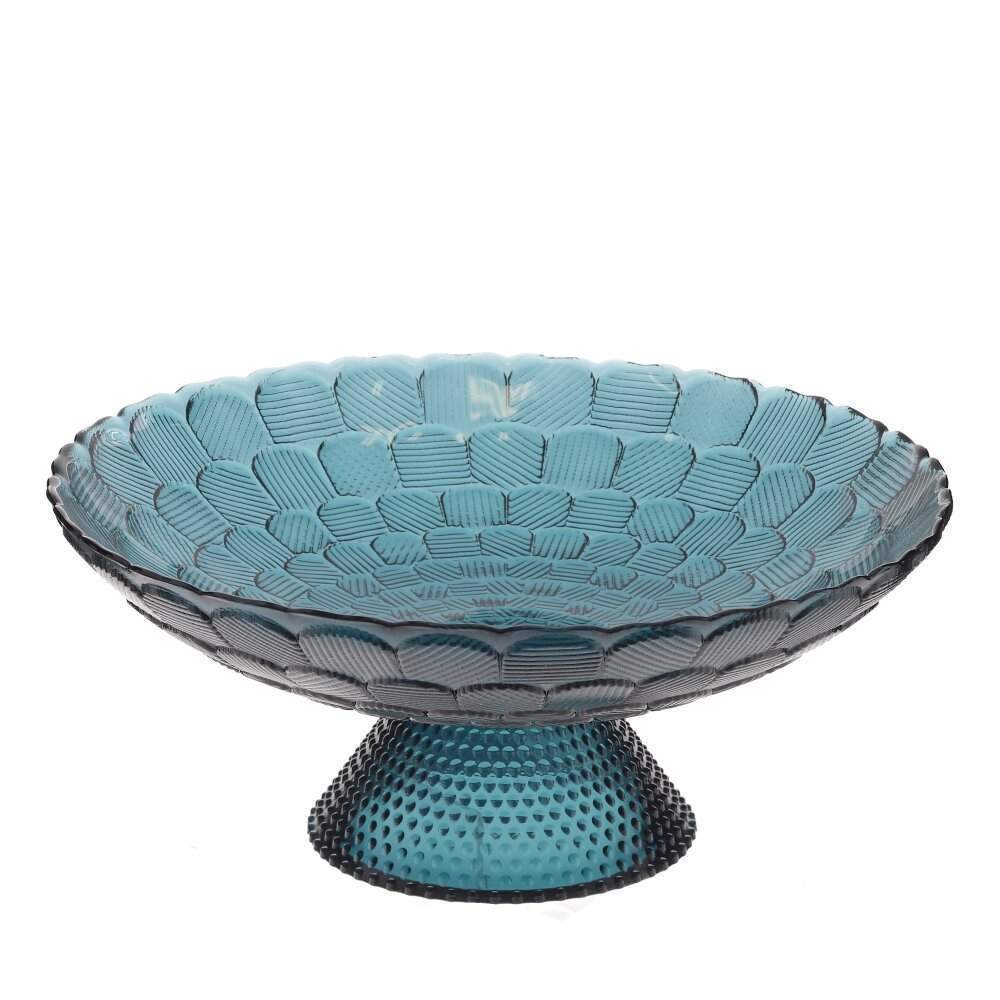 REMECO COLLECTION Блюдо 787166 д/фруктов на ножке L24 W24 H10см стекло