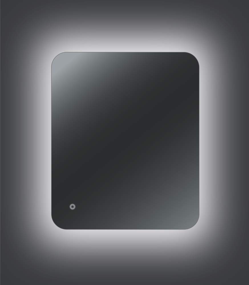 AQUA DE MARCO Milan Зеркало 50*60см LED-подсветка сенсор MIL50/60