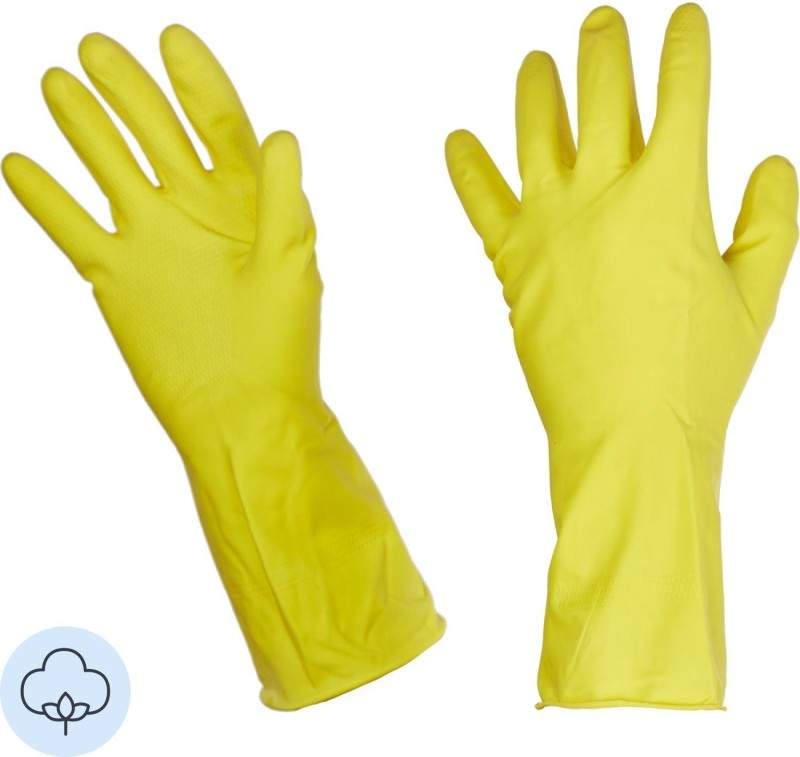 Перчатки Paclan Professional латексные XL  407858 желтые