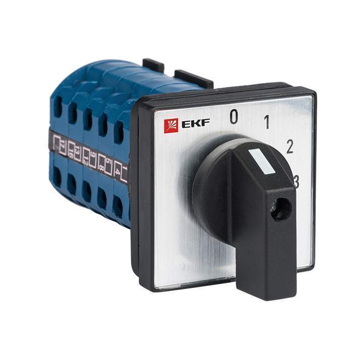 Переключатель кулачковый ПК-1-102 2п 25А "0-1-2-3" EKF pk-1-102-25   1277368