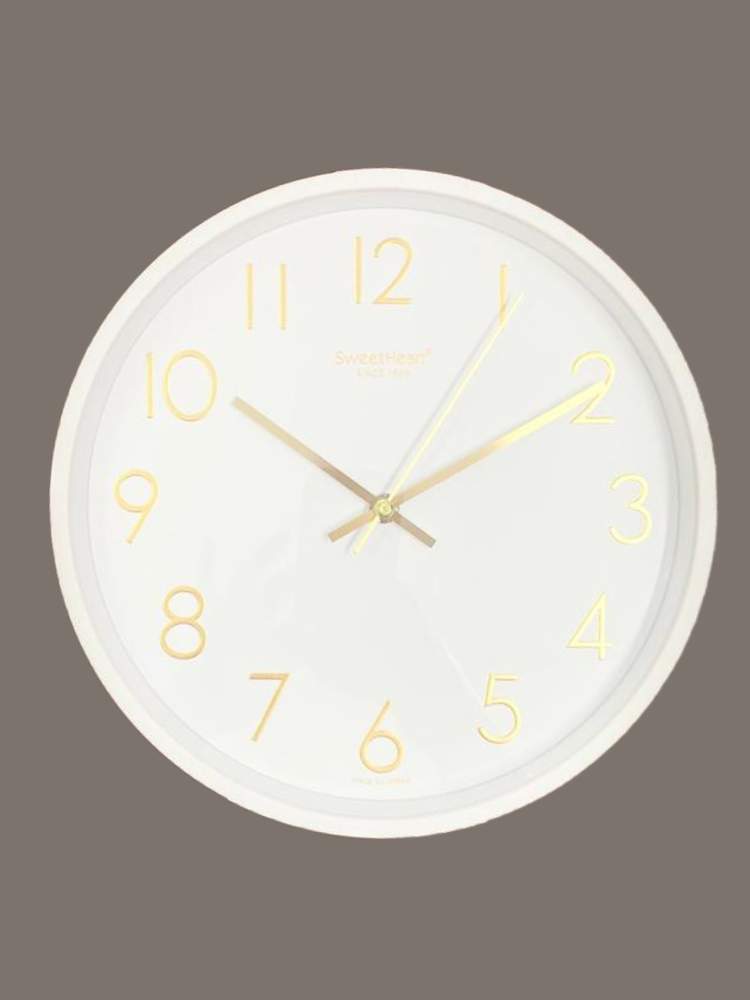 BONNYDECO Часы SH250/2 (WHITE) 250x250x40мм пластик