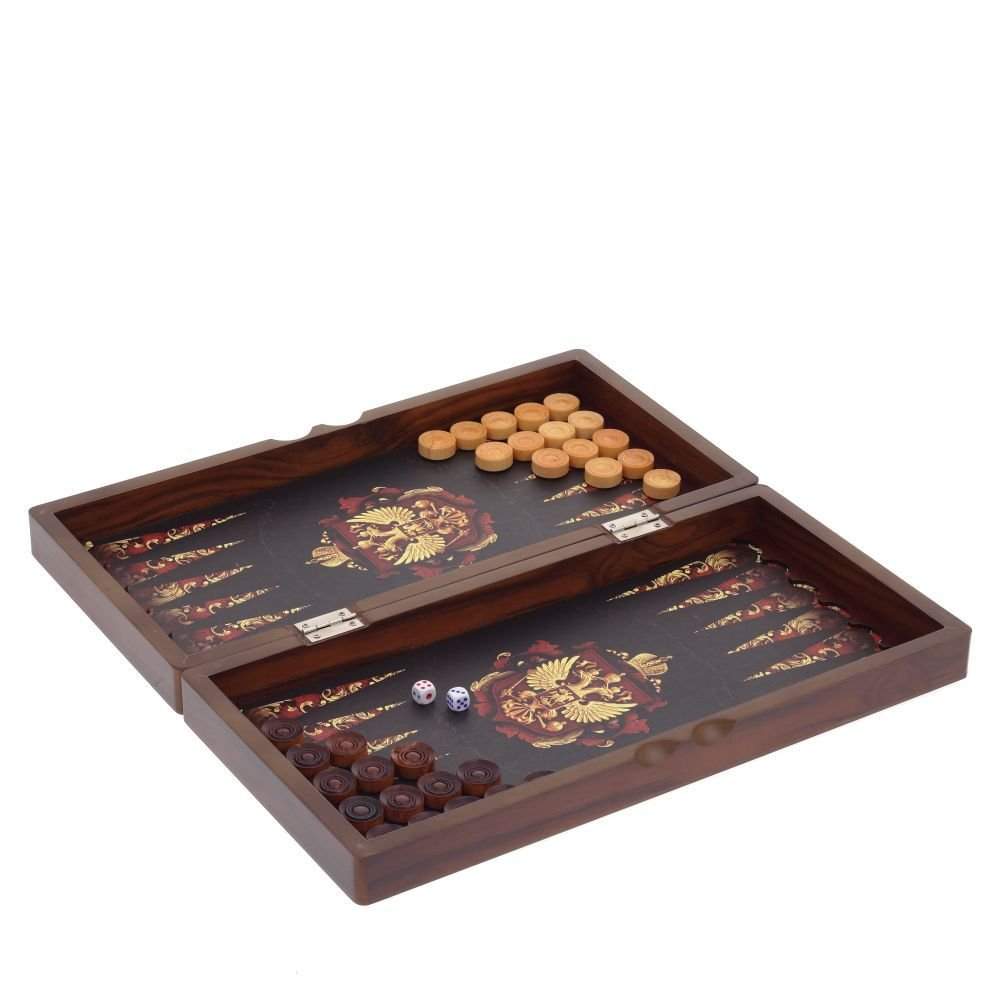 REMECO COLLECTION Игра настольная Нарды 726424 Россия 20х6х40см 