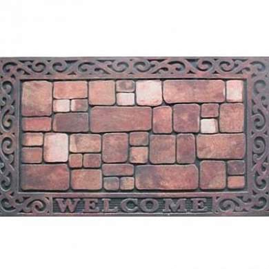 Коврик  флокиров. резин.Cleanwill 45x75/  6мм  Т-510