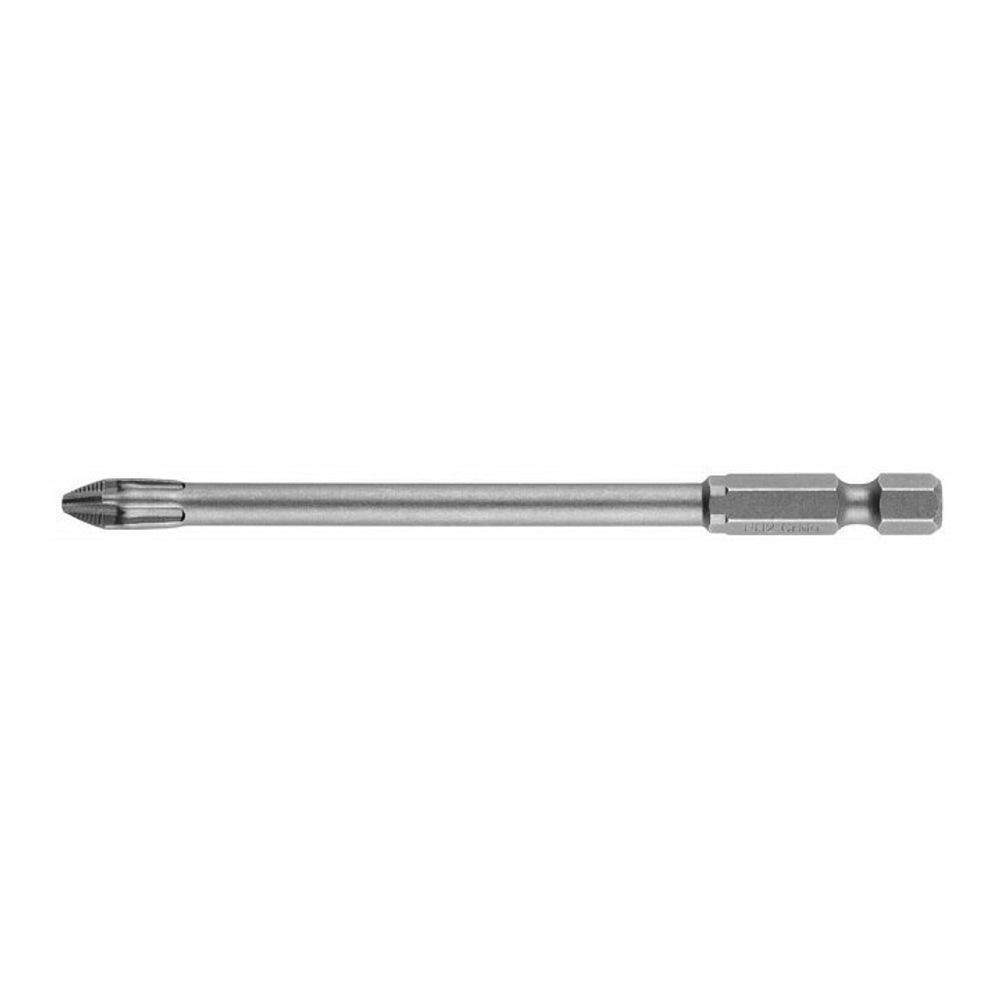 Бита X-Drive Kraftool PH1 торсионные кован.обточ. 26121-1-100-1 Cr-Mo сталь Е 1/4 100мм 