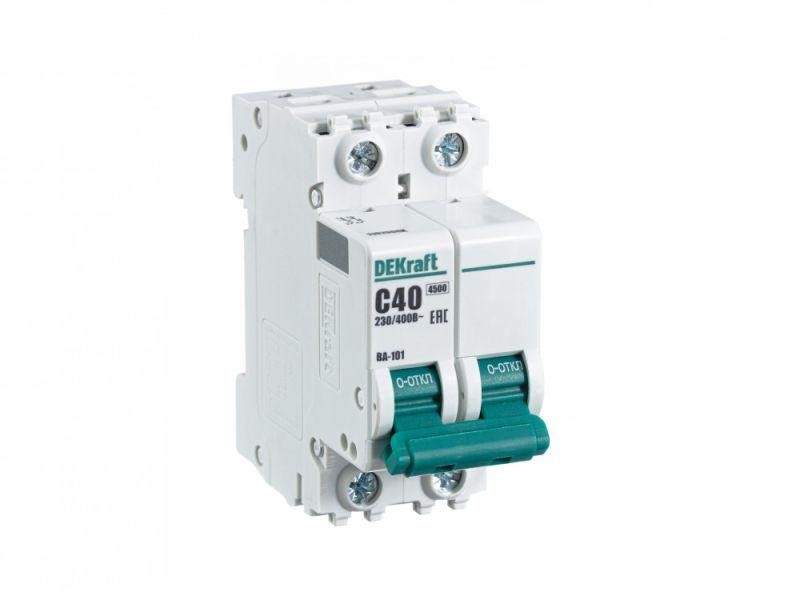 Авт.выкл. 2п ВА-101 С 40А  4,5кА SchE 11070DEK