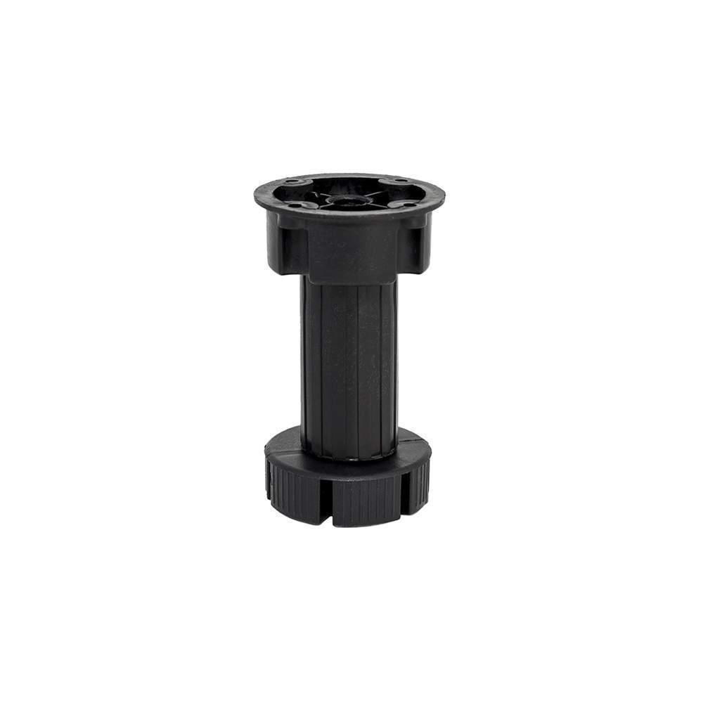 Опора пластиковая черный 100мм   N0200-100 BL