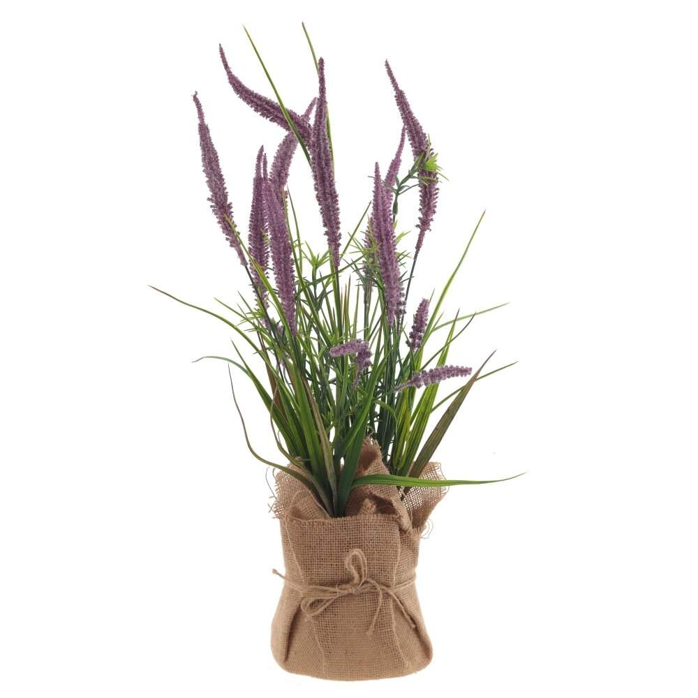 REMECO COLLECTION Композиция цветочная 814408 Лаванда 27х27х37см