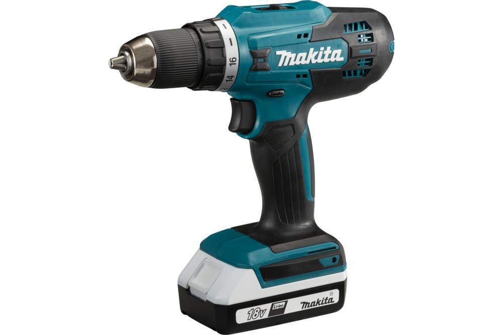 Шуруповерт акк. Makita  DF 488 DWAE 18V.  2*2 Ач, Li-lon