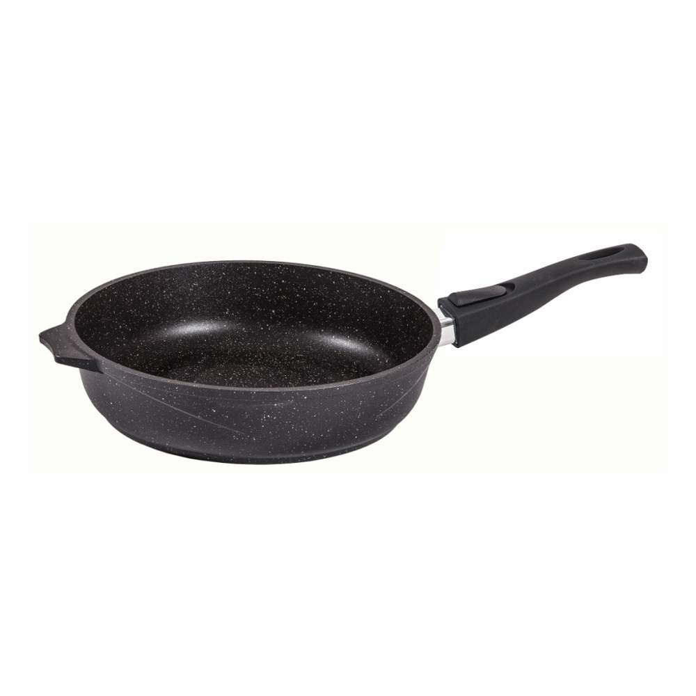МЕЧТА Гранит Black Induction Pro Сковорода 026802и 260мм съемная ручка индукция