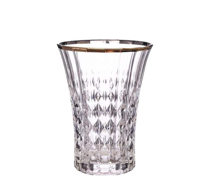CRISTAL D'ARQUES Леди Даймонд Gold Набор стаканов 360мл д/воды 6шт 65343