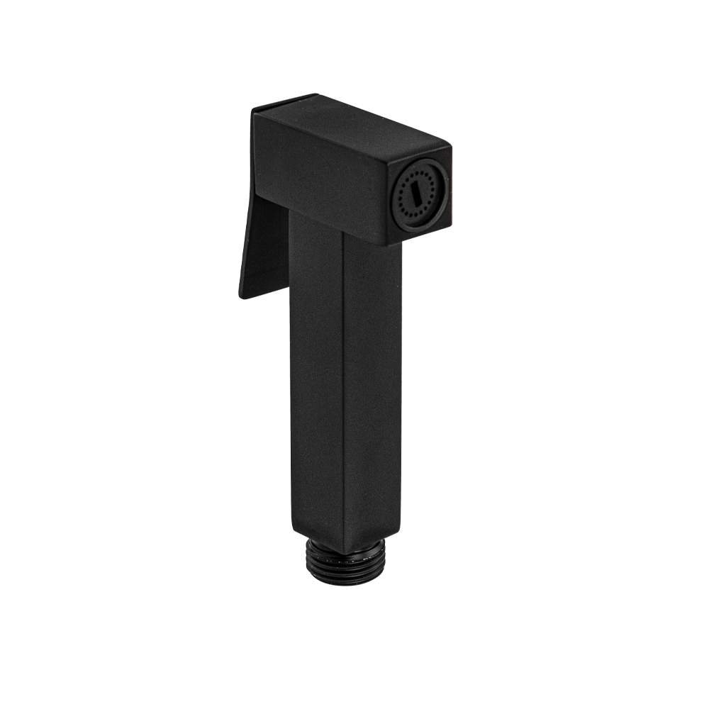 Лейка гигиен. GFmark  6137  д/биде квадратн.. из нерж.ст. Черная