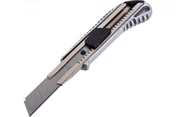 Нож Вихрь с выдвижным лезвием 18 мм,автом. фиксатор 73/10/10/1