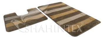 Набор ковриков SHAHINTEX Microfiber Lux  60х100+60х50  1,5   в ассорт.  