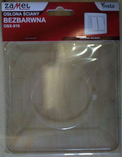 Накладка Zamel защитная на обои прозрачная 1-ая  OSX-910