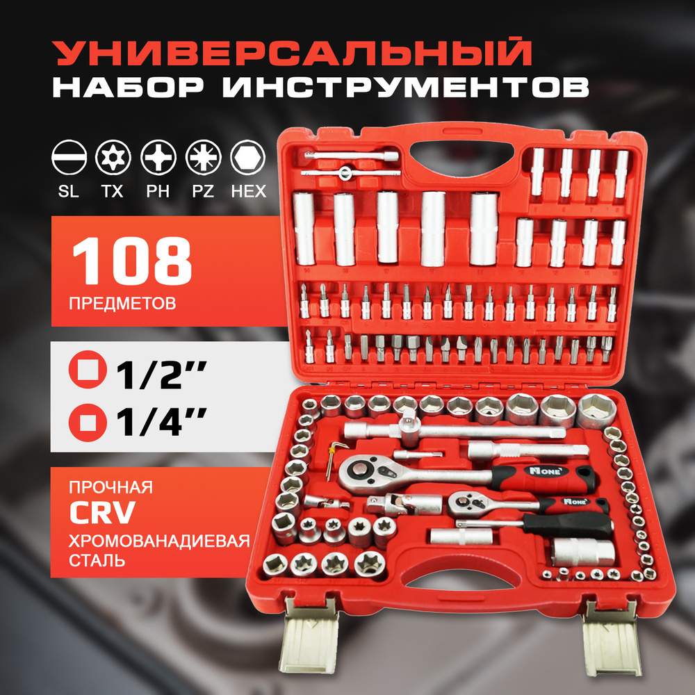 Набор слесарных инструм. HTK108-SET*    HTK108-SET№1