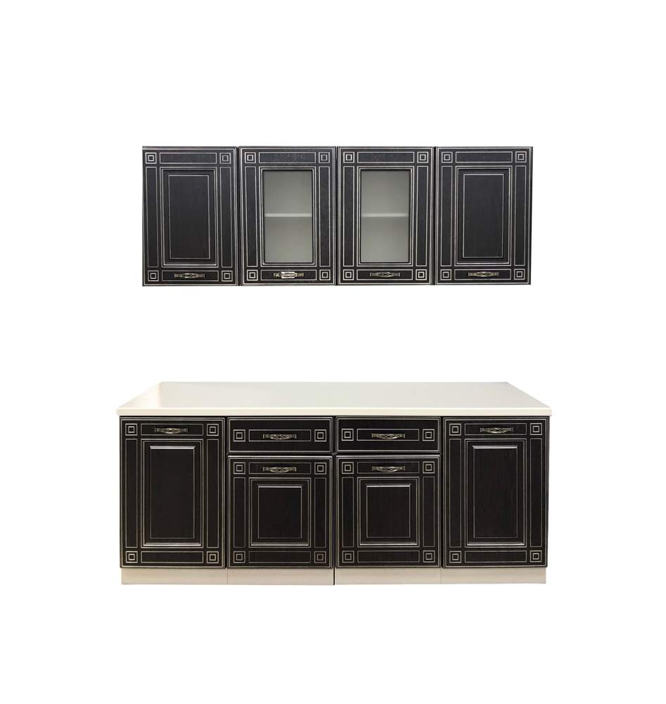 Кухонный набор  2.0м  Стелла МДФпатина