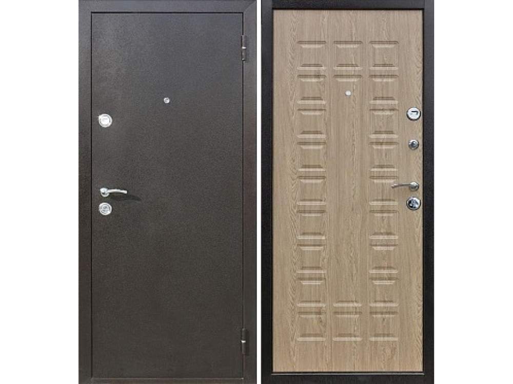 Дверь металлическая Йошкар  Ель Карпатская  960мм левая