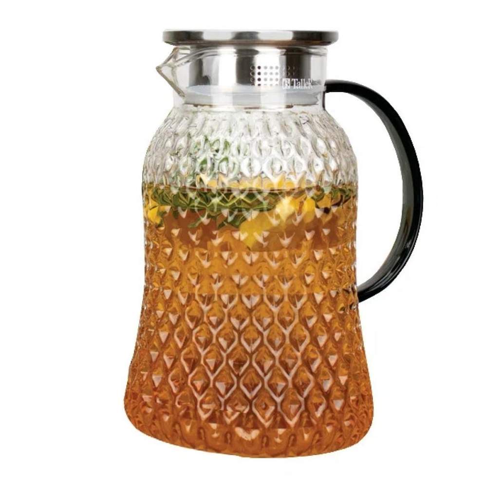 TALLER Термокувшин TR-98188 Vanessa 1700мл с серой ручкой 