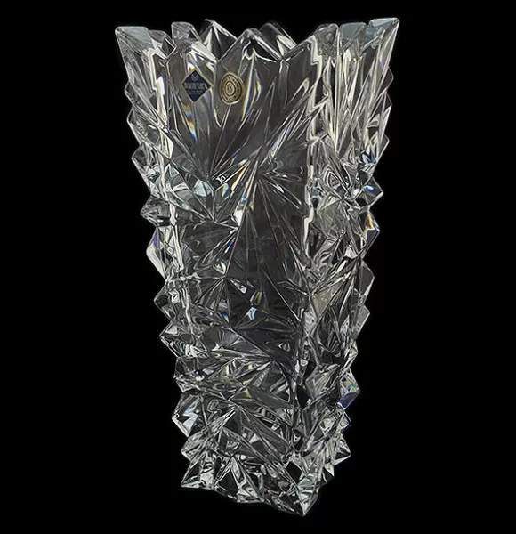 JIHLAVA Ваза GLACIER 30,5см хрусталь ИПХ051