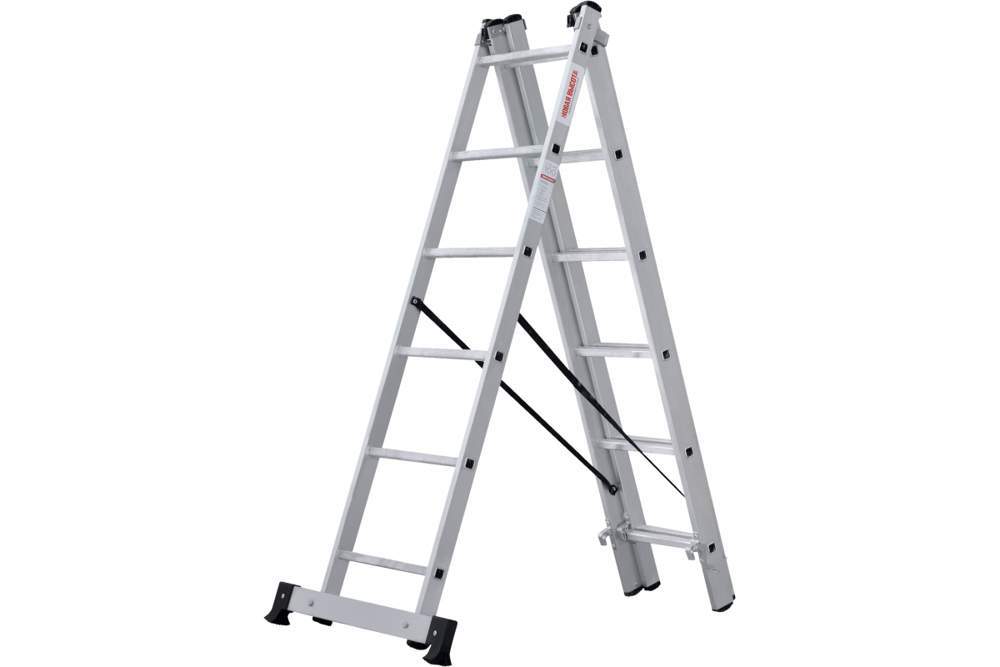 Лестница трехсекционная  Новая высота NV1230 3x6 1230306 370см