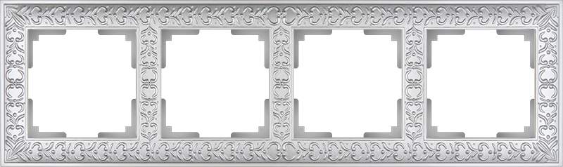 Рамка  Frame жемчуг 4-м  WL07-04 Металл Antik - W0041521