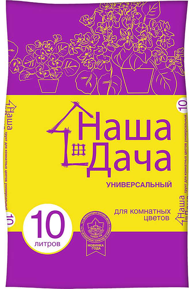 Биопит Наша дача  Комнатные цветы  10л  15032