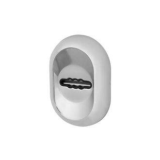 Декоративная накладка ESC-13S CP-8 Хром на сувальдный замок с автом.шторкой