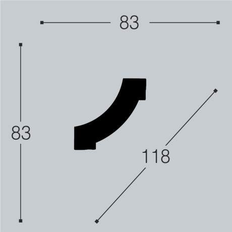 Угол PS М11У1 (32шт)