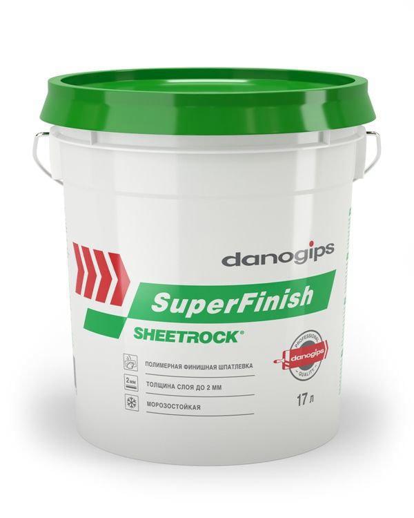 Шпатлевка Sheetrock/DANOGIPS латексная финишная 17л/28кг  054364 / 7392