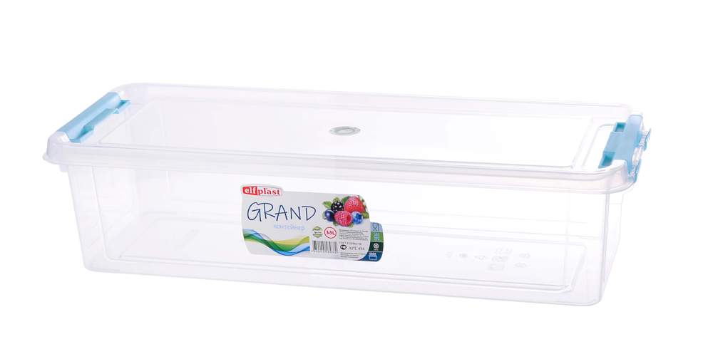 ЭЛЬФПЛАСТ Контейнер 494 Grand д/СВЧ 3500мл 376х150х90мм 