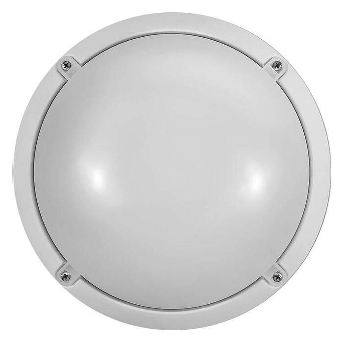 Св-ник светодиод  71 623 OBL-R1-12-4K-WH-IP65-LED-SNRV 12Вт 4000К IP65 ОНЛАЙТ 71623 опт-акуст.датч.