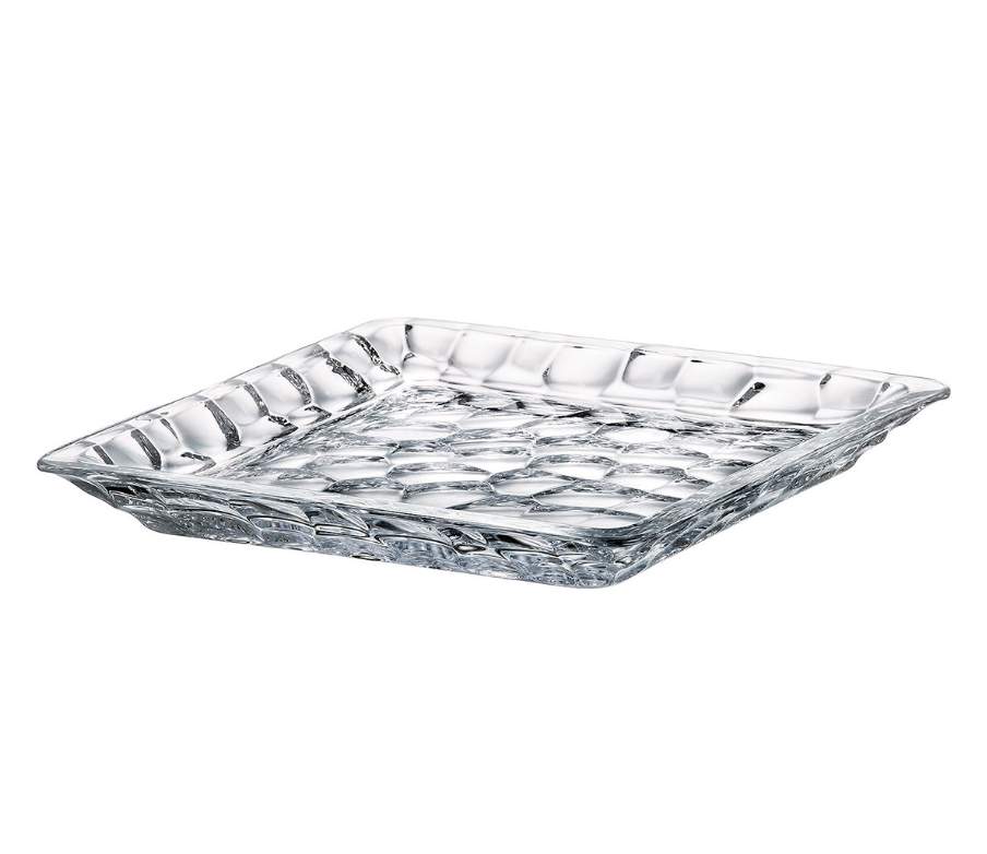 CRYSTALITE BOHEMIA Блюдо Marble 26см д/фруктов стекло 42737