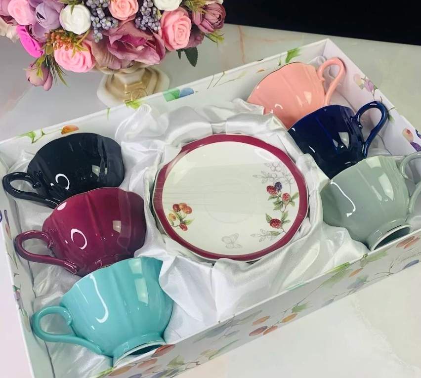 LENARDI Набор чайный 133-180 12пр/6перс 250мл