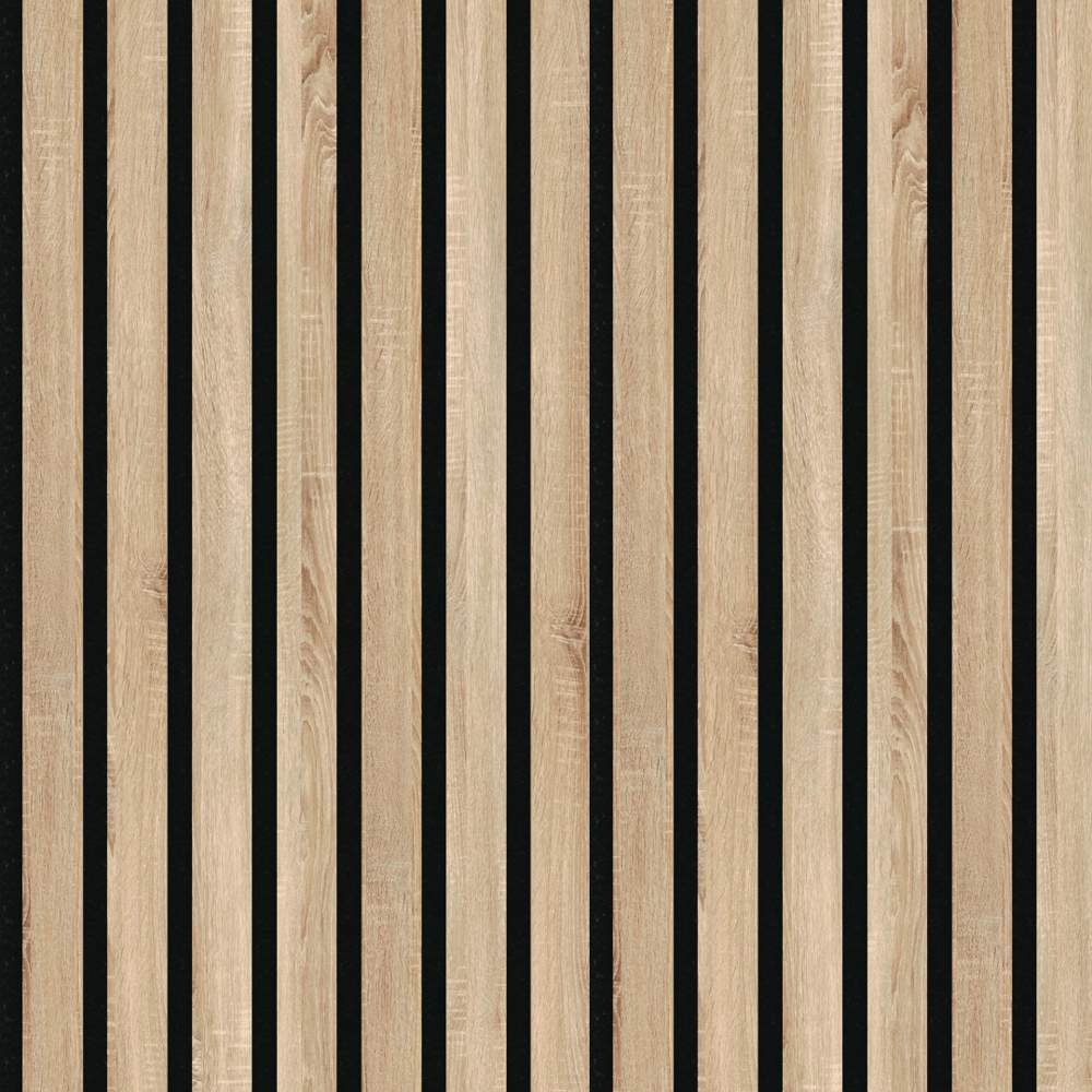Панель Стеновая Акустическая Stella Trend 21 Standart 2780х600х21 Дуб Сонома (уп.1шт.)