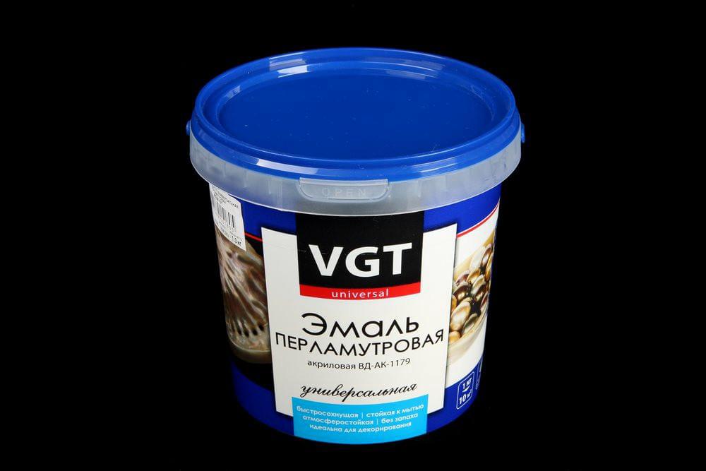 Эмаль ВГТ ВДАК-1179 универ. перламутр.(жемчуг)   1кг