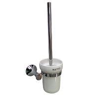 Ерш д/унитаза MAGNUS  85162  керамич.колба с крепл. к стене