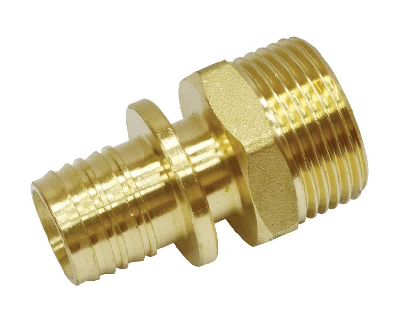 Переходник прямой с наруж.резьбой 16хR1/2 FP02001 PRADEX