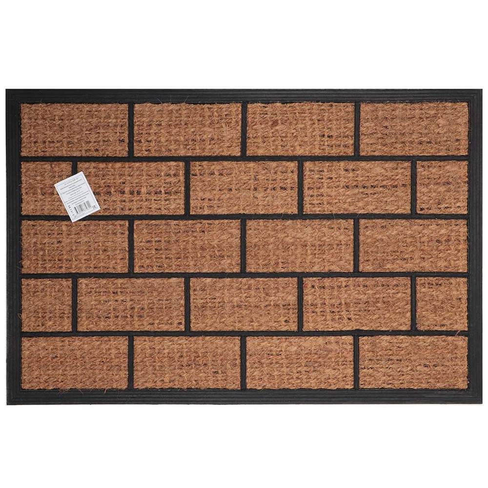 Коврик придверный  Кирпич 60х90  