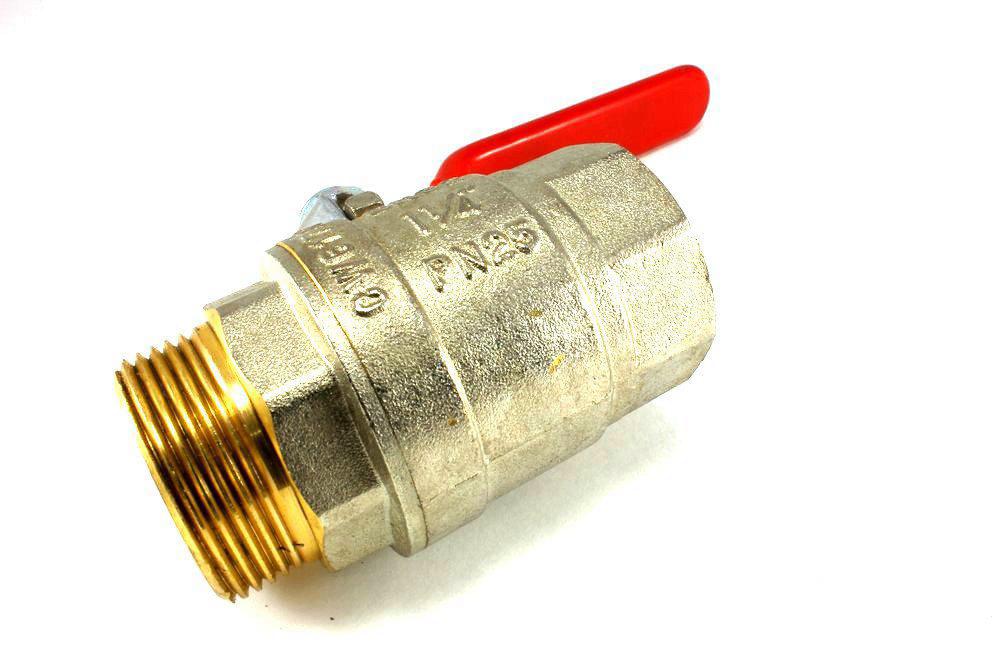 Кран шар. BASE вн/нар 1 1/4" руч.  VT.215.N.07