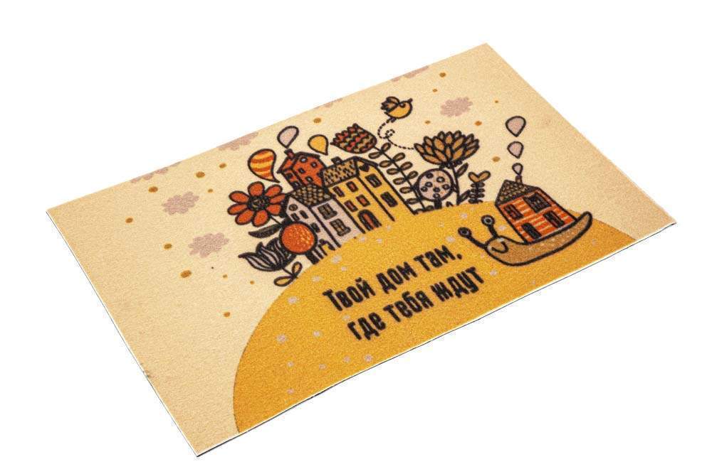 Коврик велюр  45x75 "Улитка"