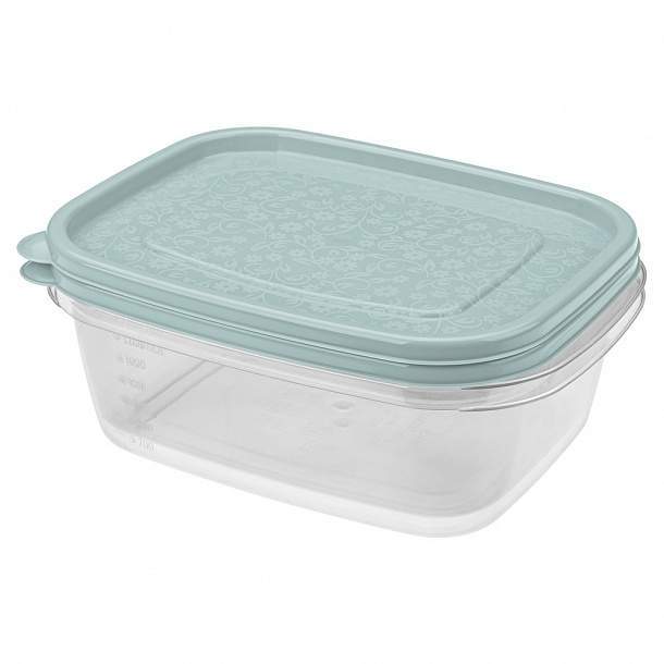 БЫТПЛАСТ Комплект контейнеров 431154331 Phibo Арт-декор д/СВЧ 2штх1250мл 210×160×90мм 