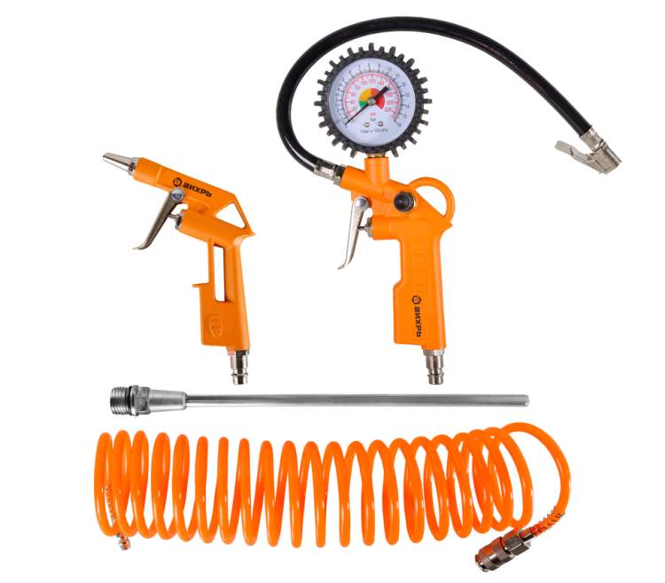 Набор пневмоинструмента НП-4 Вихрь 74/3/17