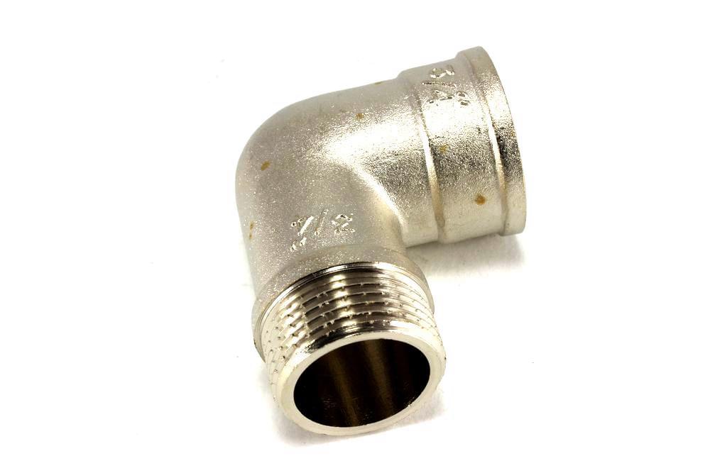 Угольник 3/4" вн/нар. никель  VT.092.N.0005