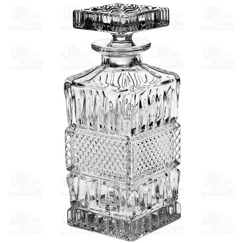 CRYSTAL BOHEMIA Штоф Brittany 700мл 40200/1/10300/070-109 БПХ343