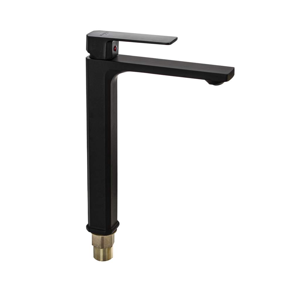 *Смеситель FABIA  9737  д/раков.  квадр.корпус , высокий,Черный