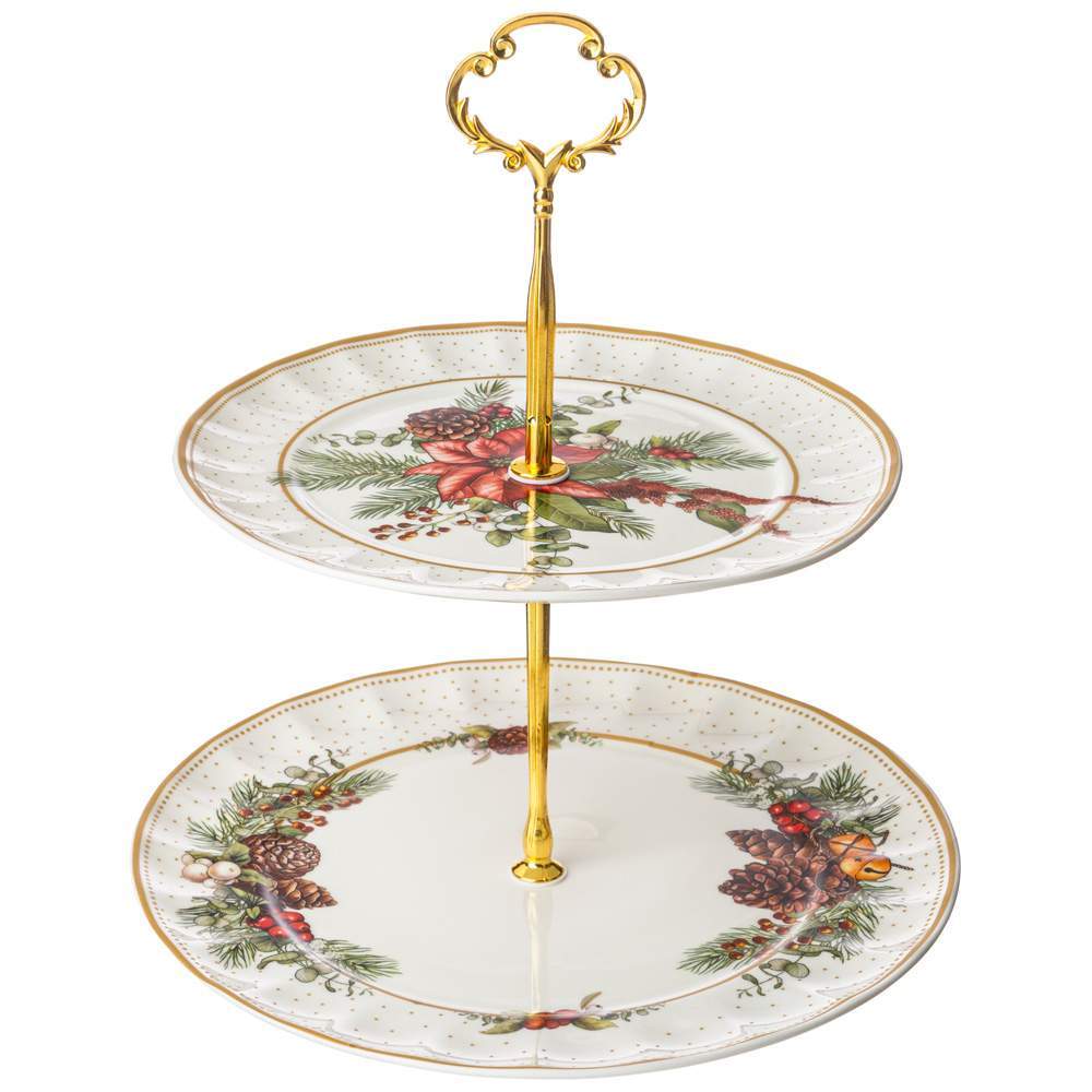 LEFARD Celebration Этажерка 54-618 2-х ярусная 19х23см