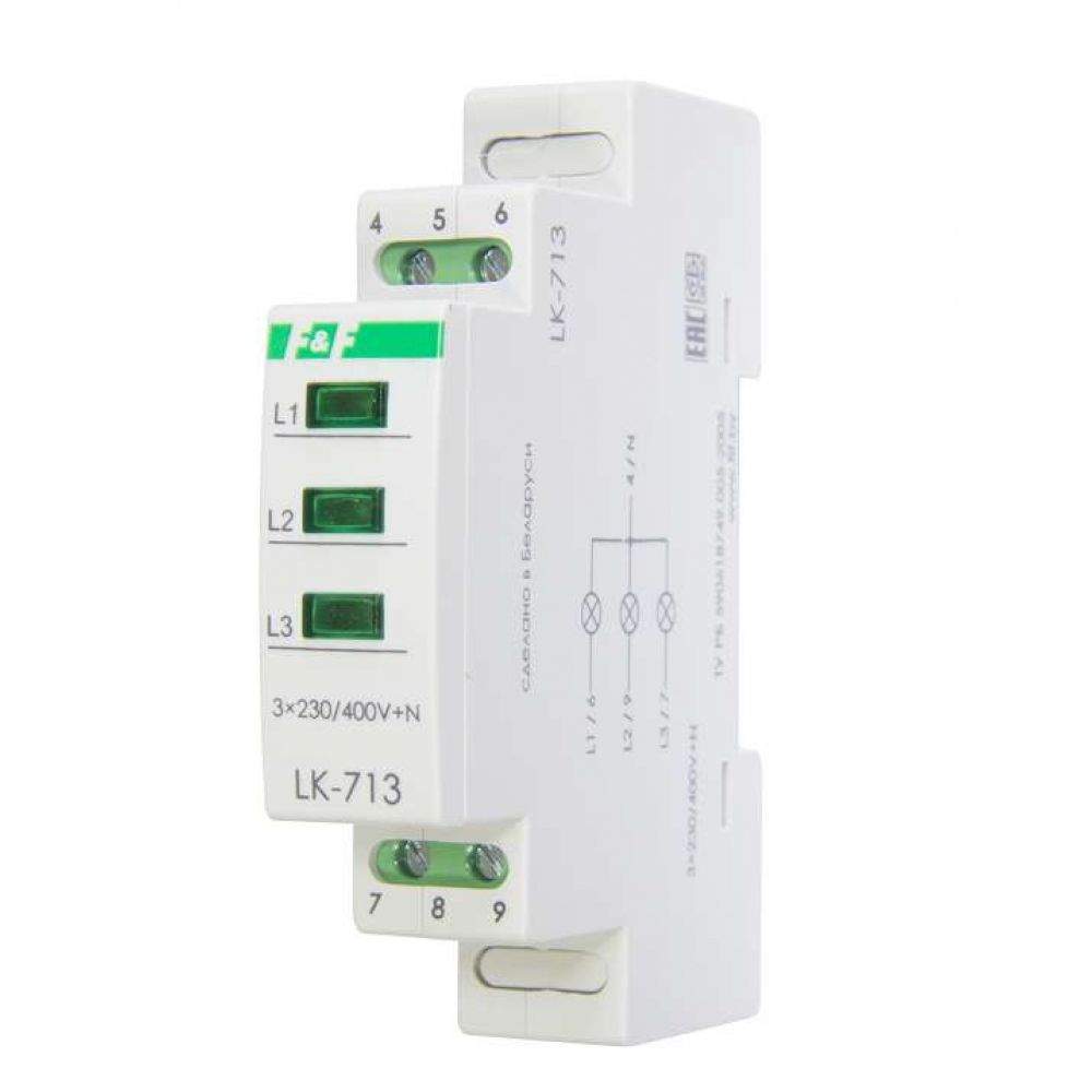 Указатель напряжения  WN-713  F&F EA04.007.005
